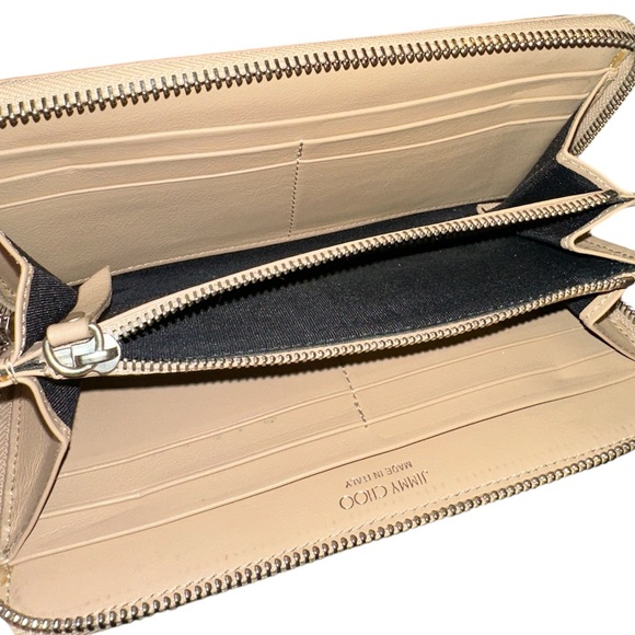 EUC Jimmy Choo Pippa Continental Wallet Full Inclusion - Picture 7 of 8